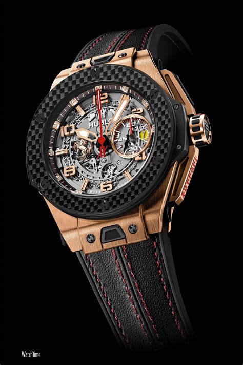 gold hublot ferrari|Ferrari Hublot watch price.